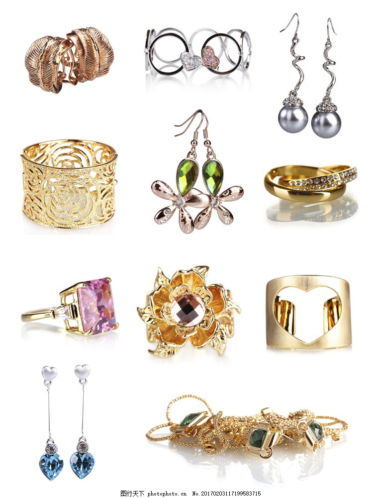 金银珠宝首饰图片与工艺品批发全攻略